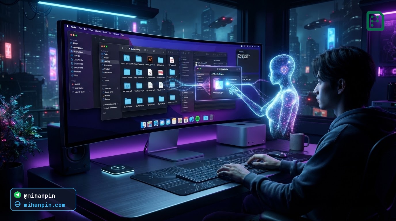 دستیار هوش مصنوعی Muse متا برای مک؛ کنترل کامل سیستمعامل بدون موس و کیبورد